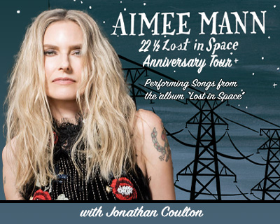 Aimee Mann, 22 ½ Lost In Space Anniversary Tour with Jonathan Coulton